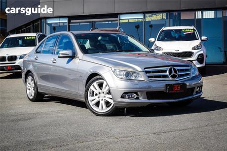Silver 2009 Mercedes-Benz C220 Sedan Cdi Classic