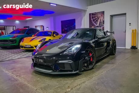 Black 2022 Porsche 718 Coupe Cayman Gt4 Rs