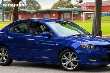 Blue 2007 Mazda 3 Sedan Sp23