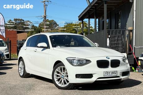 White 2014 BMW 1 Hatch 116I