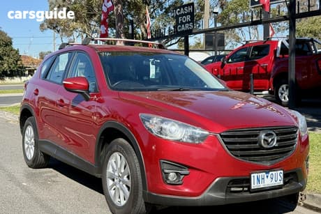 Red 2015 Mazda CX-5 Wagon Maxx Sport (4X4)