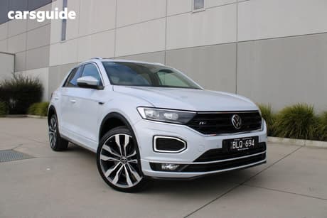 White 2020 Volkswagen T-ROC Wagon 140Tsi Sport