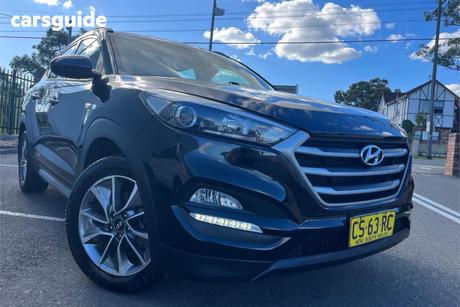 Black 2017 Hyundai Tucson Wagon Active X (Fwd)