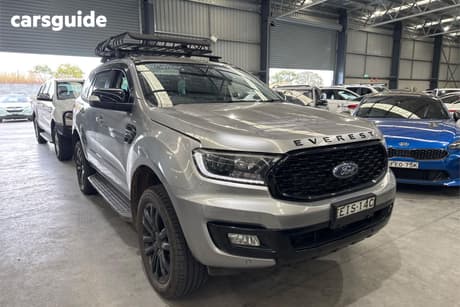 Silver 2020 Ford Everest Wagon Sport (4Wd 7 Seat)