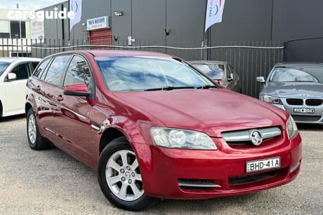 Red 2008 Holden Commodore SUV OMEGA