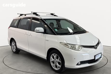 White 2008 Toyota Tarago Wagon Glx V6