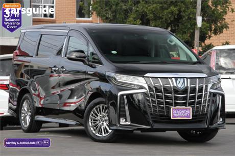 Black 2021 Toyota Alphard SUV SR C PACKAGE (HYBRID)
