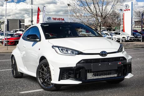 White 2025 Toyota GR Yaris Hatchback Gts