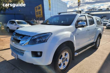 White 2016 Isuzu D-MAX Crew Cab Utility Ls-U Hi-Ride (4X2)