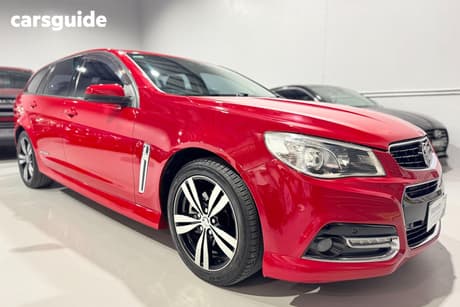 Red 2015 Holden Commodore Sportswagon Ss Storm