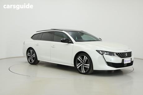White 2019 Peugeot 508 Sportswagon Gt