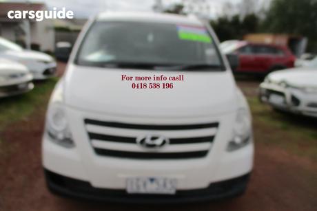 White 2016 Hyundai Iload Van 3S Liftback