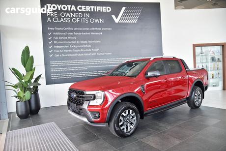 Red 2025 Ford Ranger Double Cab Pick Up Wildtrak 2.0 (4X4)