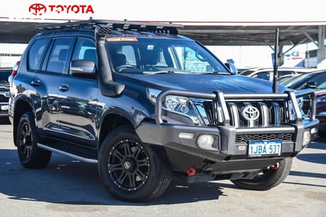 Grey 2017 Toyota Landcruiser Prado Wagon Vx (4X4)