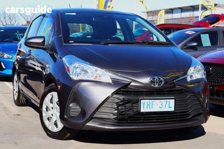 Grey 2018 Toyota Yaris Hatchback Ascent