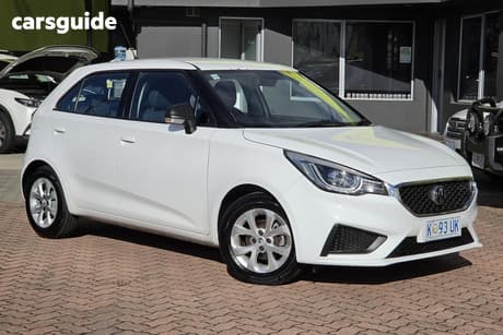 White 2021 MG MG3 Hatchback Core