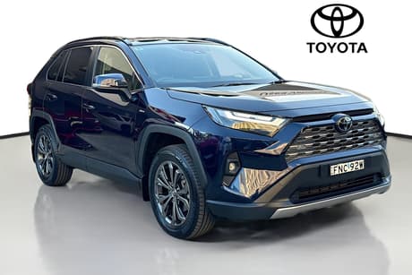 Blue 2024 Toyota RAV4 Wagon Gxl (2Wd) Hybrid