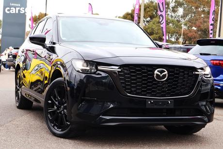 Black 2023 Mazda CX-60 Wagon G40E Gt Hybrid