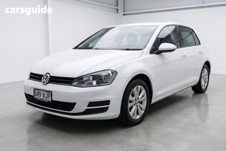 White 2014 Volkswagen Golf Hatchback 90 Tsi Comfortline