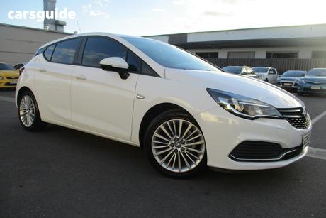 White 2017 Holden Astra Hatchback R
