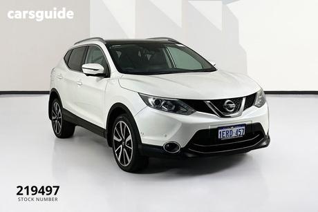 White 2015 Nissan Qashqai Wagon Ti (4X2)