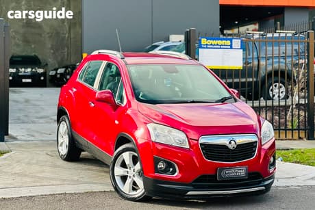 Red 2014 Holden Trax Wagon Ltz
