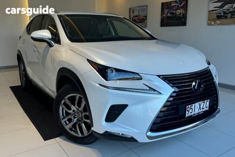White 2018 Lexus NX300H Wagon Luxury Hybrid (Awd)