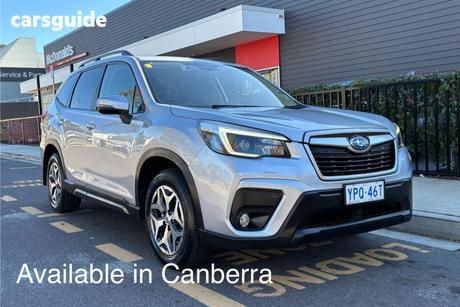 Silver 2021 Subaru Forester Wagon 2.5I (Awd)