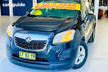 Black 2015 Holden Trax Wagon Ls