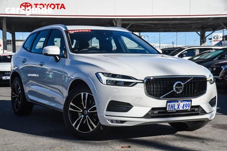White 2018 Volvo XC60 Wagon D4 Momentum