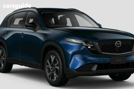 Blue 2026 Mazda CX-5 Wagon G25 Touring (Awd)