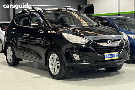 Black 2011 Hyundai IX35 Wagon Elite (Awd)