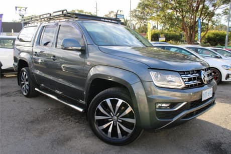 Grey 2017 Volkswagen Amarok Dual Cab Utility V6 Tdi 550 Ultimate