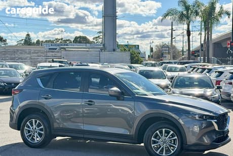 Grey 2022 Mazda CX-5 Wagon Maxx Sport (Awd)