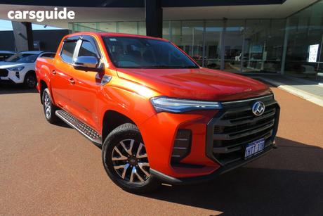 Orange 2022 LDV T60 Double Cab Utility Max Luxe (4X4)