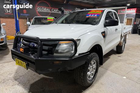 White 2014 Ford Ranger Super Cab Chassis Xl 3.2 (4X4)