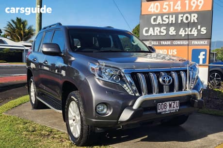Grey 2016 Toyota Landcruiser Prado Wagon Vx (4X4)