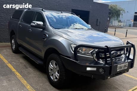 Silver 2016 Ford Ranger Dual Cab Utility Xlt 3.2 (4X4)