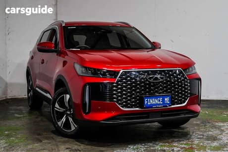 Red 2025 Chery Tiggo 4 Wagon Urban