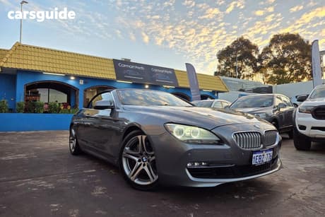 Grey 2012 BMW 650I Convertible 50I