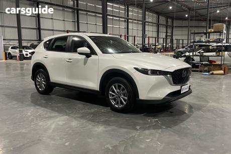 White 2023 Mazda CX-5 Wagon G25 Maxx Sport (Fwd)