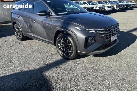 Grey 2024 Hyundai Tucson Wagon Elite N Line (Awd)