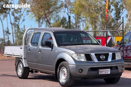 Grey 2011 Nissan Navara Dual Cab Pick-up Rx (4X2)