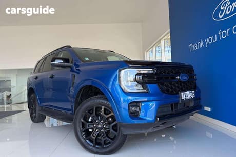 Blue 2025 Ford Everest Wagon Sport (Rwd)