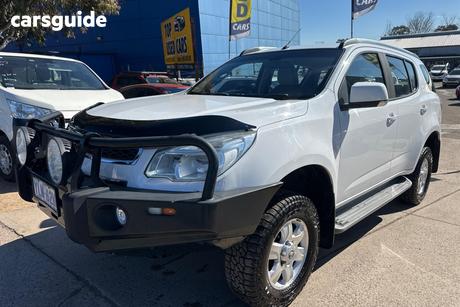 White 2015 Holden Colorado 7 Wagon Lt (4X4)