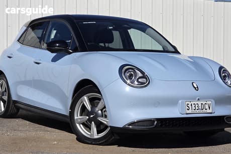 Blue 2023 GWM ORA Hatchback Extended Range