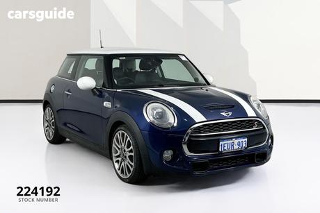 Blue 2015 Mini Cooper Hatchback S