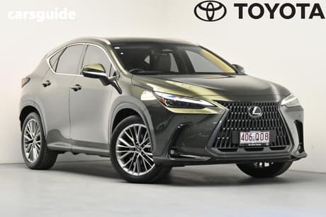 Green 2025 Lexus NX350H Wagon Sports Luxury Hybrid Awd