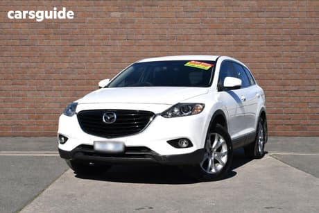 White 2014 Mazda CX-9 Wagon Classic (Fwd)