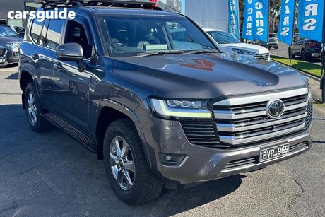 Grey 2021 Toyota Landcruiser Wagon Lc300 Vx (4X4)